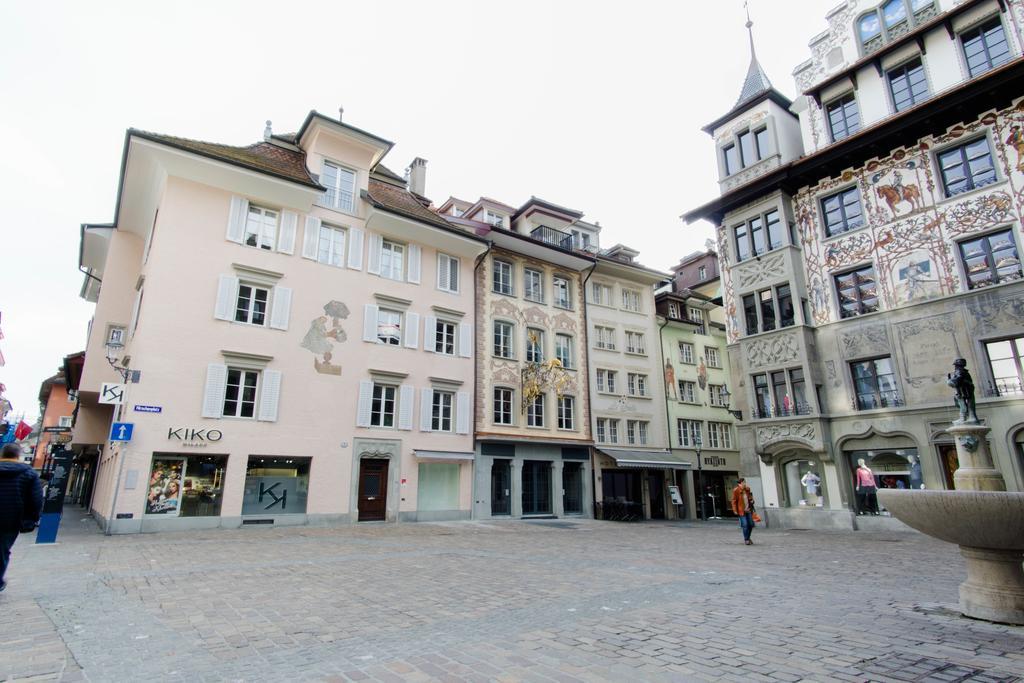 Kobi Apartments Hirschenplatz Lucerne ภายนอก รูปภาพ